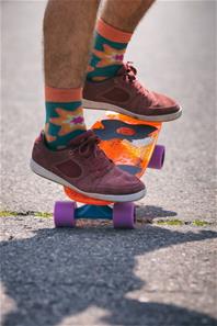 Choke JuicySusi Spicy Sabrina Elite Supercruiser Skateboard Orange-Rød-8