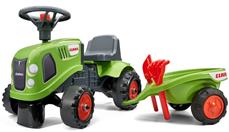 Claas Gå-Traktor med Trailer og værktøj