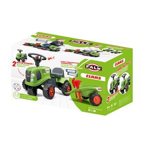 Claas Gå-Traktor med Trailer og værktøj-7