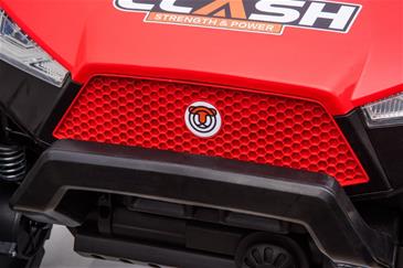 Clash Boogie XL Elbil til 2 Børn m/4x24V Motorer + Gummihjul + fjernb-18