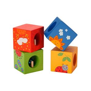 Classic World Discovery Cubes med dyrepuslespil (fra 12 M)-2