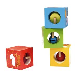 Classic World Discovery Cubes med dyrepuslespil (fra 12 M)-6