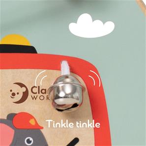 Classic Træ Aktivitetsbræt - Brandbil (fra 12 M)-5