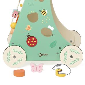 Classic Træ Gåvogn med aktivitetscenter - Skov (fra 12 M)-5