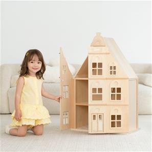 Classic World Flemish Dream House Stort Træ Dukkehus-7