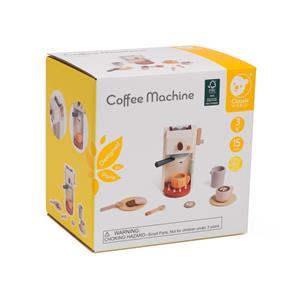 Classic World Kaffemaskine i Træ – Legesæt-2