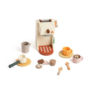 Classic World Kaffemaskine i Træ – Legesæt-3