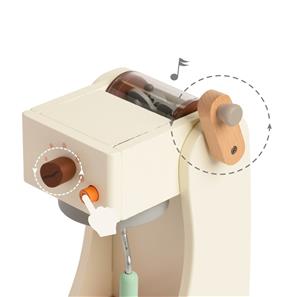 Classic World Kaffemaskine i Træ – Legesæt-4