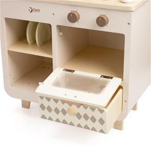 Classic World Moderne Træ legekøkken til børn-5