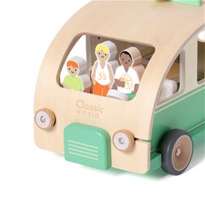 Classic World Træ autocamper med figurer (fra 18 mdr.)-6