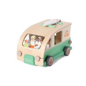 Classic World Træ autocamper med figurer (fra 18 mdr.)-8