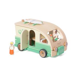 Classic World Træ autocamper med figurer (fra 18 mdr.)-9
