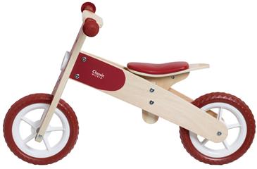 Classic World Træ Balancecykel / Løbecykel med Justerbar sæde