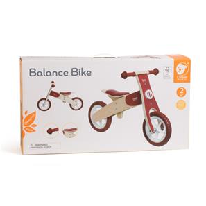 Classic World Træ Balancecykel / Løbecykel med Justerbar sæde-3