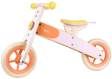 Classic World Træ Balancecykel / Løbecykel Pink med Justerbar sæde
