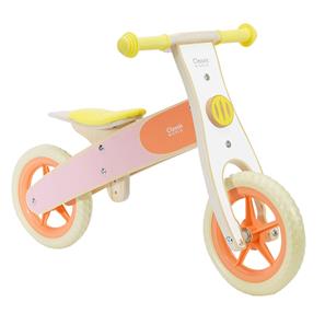 Classic World Træ Balancecykel / Løbecykel Pink med Justerbar sæde-3
