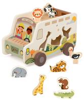 Classic World Træ Safari lastbil med dyr (fra 18 mdr.)
