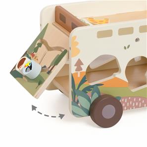 Classic World Træ Safari lastbil med dyr (fra 18 mdr.)-2