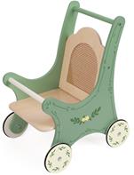 Classic World Vintage Dukke Klapvogn i træ med retro design