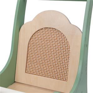 Classic World Vintage Dukke Klapvogn i træ med retro design-3