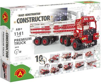 Constructor Pro Premium Truck 10-i-1 Metal Konstruktionsbyggesæt