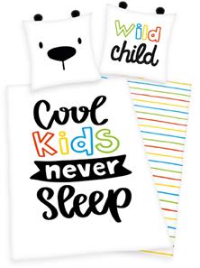 Cool kids never sleep Sengetøj - 100 procent bomuld
