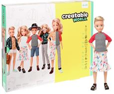 Creatable World Deluxe Dukke med Blondt bølget hår