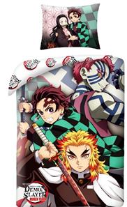 Demon Slayer Sengetøj (model 4) - 100 procent bomuld