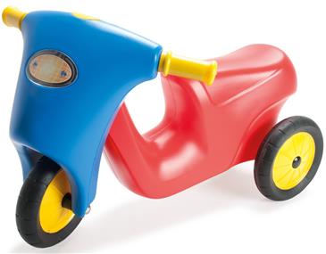 Dantoy Classic scooter med gummihjul. L.60 cm
