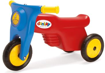 Dantoy motorcykel med gummihjul