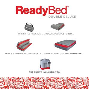 Deluxe Dobbelt Gæsteseng / ReadyBed m/Sovepose (200 x 150 cm)-5