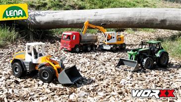 Deutz-Fahr Agrotron 7250 TTV Worxx Traktor med trailer-7