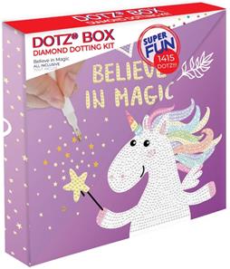 Diamond Dotz Box 22 x 22 cm - Unicorn Believe in Magic-2