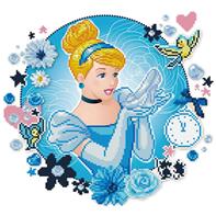 Diamond Dotz Disney Prinsesse Askepot 40 x 40 cm