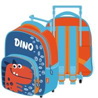 Dino Kuffert / Trolley / Rygsæk til børn