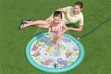 Dino Splash Pad 122 cm vandplask-2