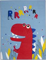 Dinosaur RRRRR De Luxe gulvtæppe til børn 95x125
