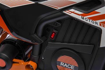 Dirt Bike EL 250W 24V Crosser, Orange-10