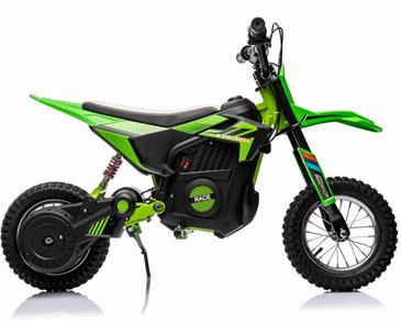 Dirt Bike EL 250W 24V Crosser, Grøn-2