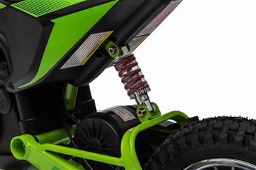 Dirt Bike EL 250W 24V Crosser, Grøn-3