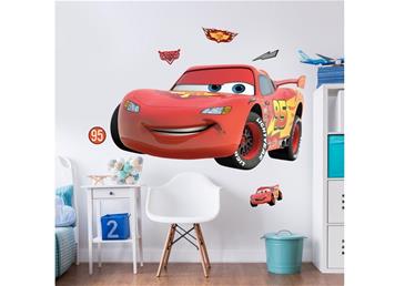 Disney Biler / Cars Lynet McQueen Kæmpe Figur Wallsticker