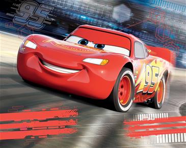 Disney Biler / Cars  tapet 243 x 305 cm-2