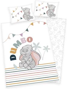 Disney Dumbo Sengetøj 100x135 cm - 100 procent bomuld - GREEN by OEKO-TEX