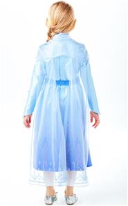 Disney Frost 2 ELSA Premium Kjole Udklædningstøj (3-10 år)-3