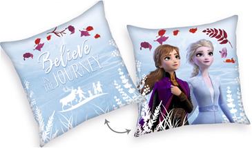 Disney Frost 2 pude med Anna og Elsa ''Believe in the journey''