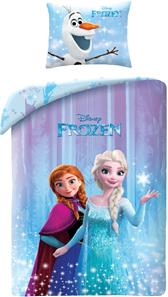Disney Frost Sengetøj med Elsa, Anna & Olaf
