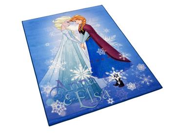 Disney Frost Anna og Elsa De Luxe gulvtæppe til børn 95x125-2
