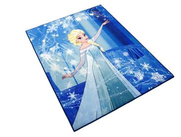 Disney Frost Dronning Elsa De Luxe gulvtæppe til børn 95x125-2