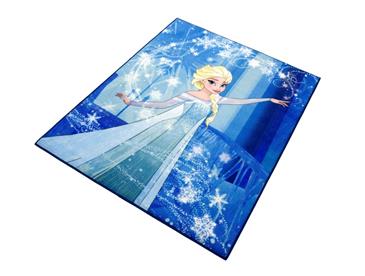 Disney Frost Dronning Elsa De Luxe gulvtæppe til børn 95x125-3
