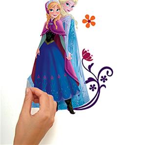 Disney Frost Forever Sisters Wallstickers-5